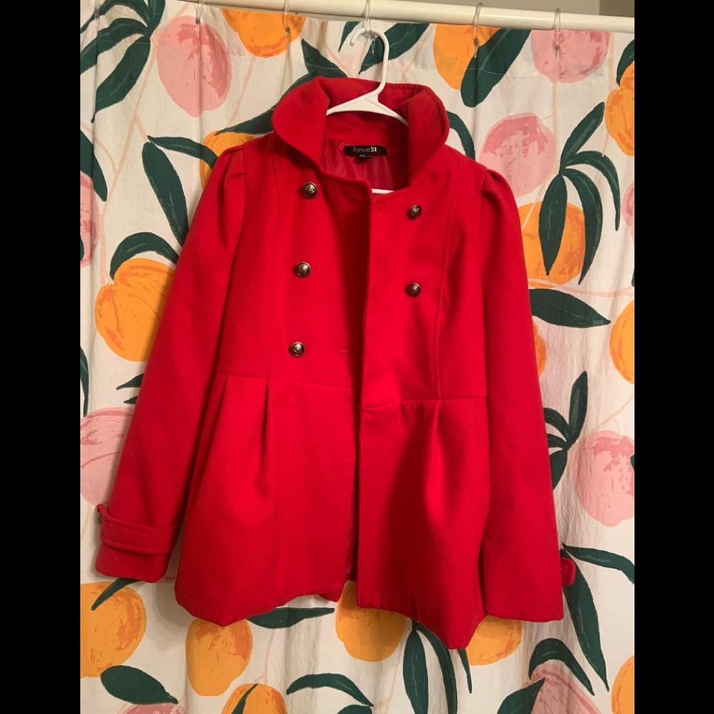 Woman’s Forever 21 Girly Peacoat